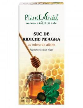 Suc de Ridiche Neagră cu miere de albine